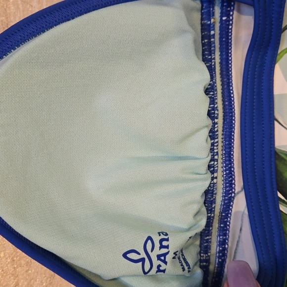 Prana Tropical Print Tankini Top - Picture 9 of 10